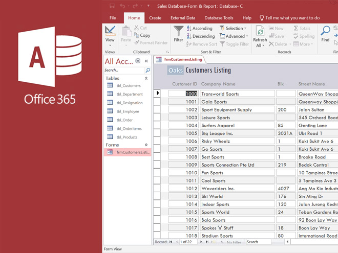 Microsoft Office 365 Access Advanced