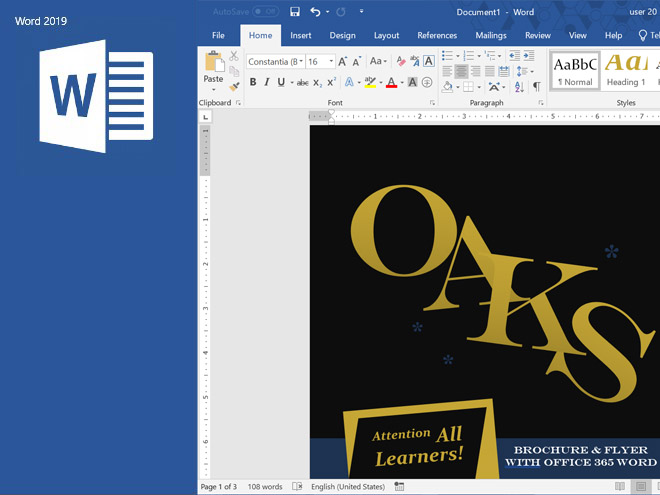 Microsoft Word 2019 Create Brochures and Flyers